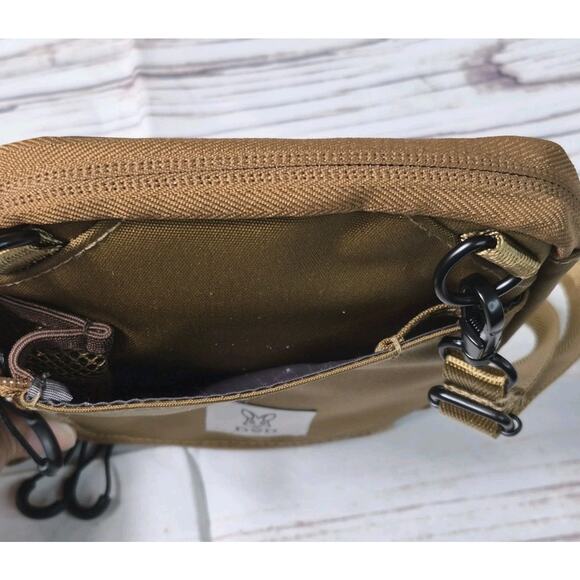 DoD Glasaco Sacoche Sunglasses Case Unisex Brown Model: BA030-CA Lightweight - Picture 3 of 11